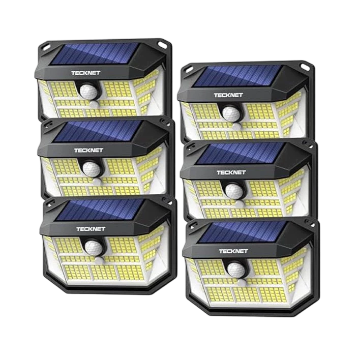 TECKNET Outdoor Waterproof Solar Light With 231 LED