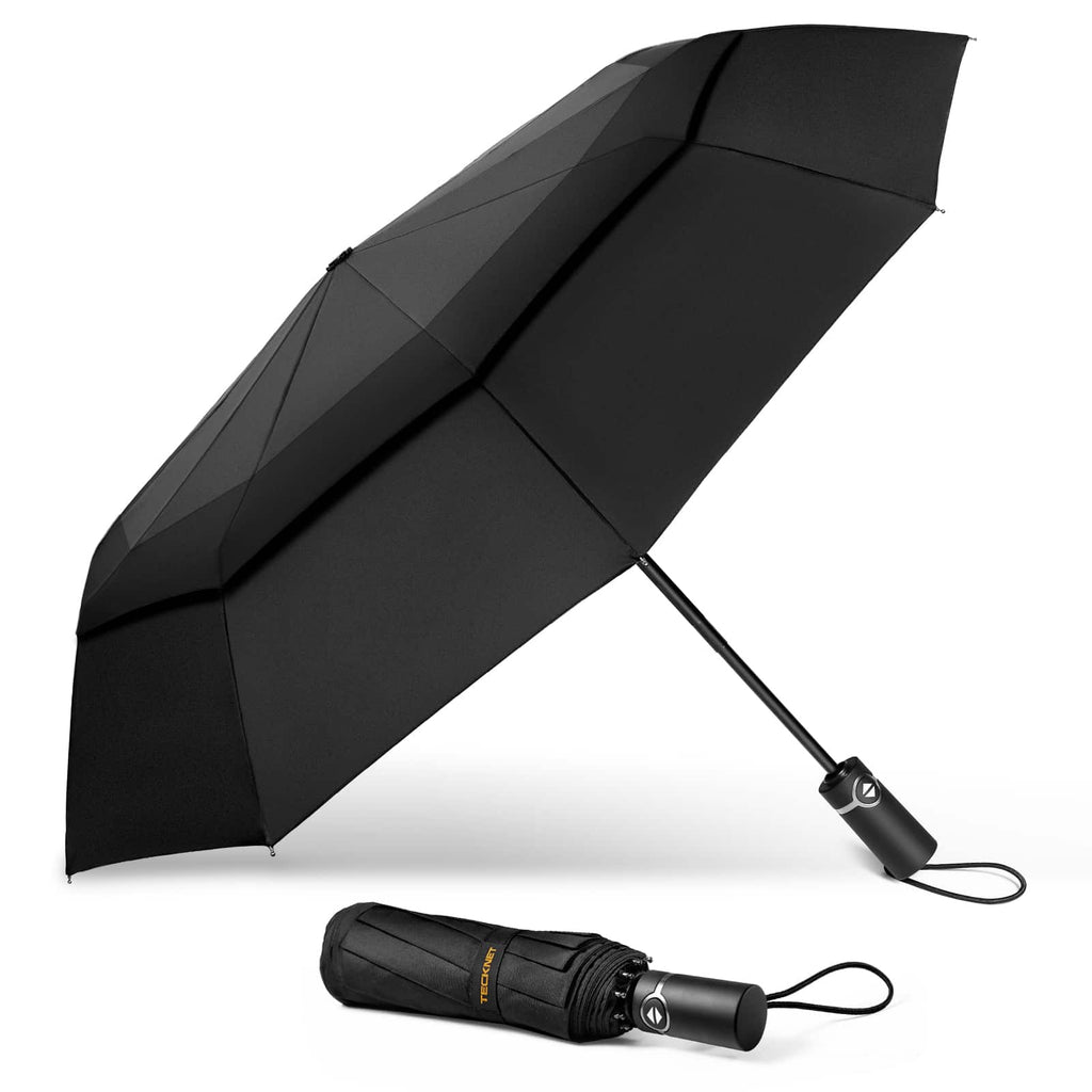 Totes One-Touch Auto Open Close Umbrella with Sunguard Camo Navy -  Walmart.com