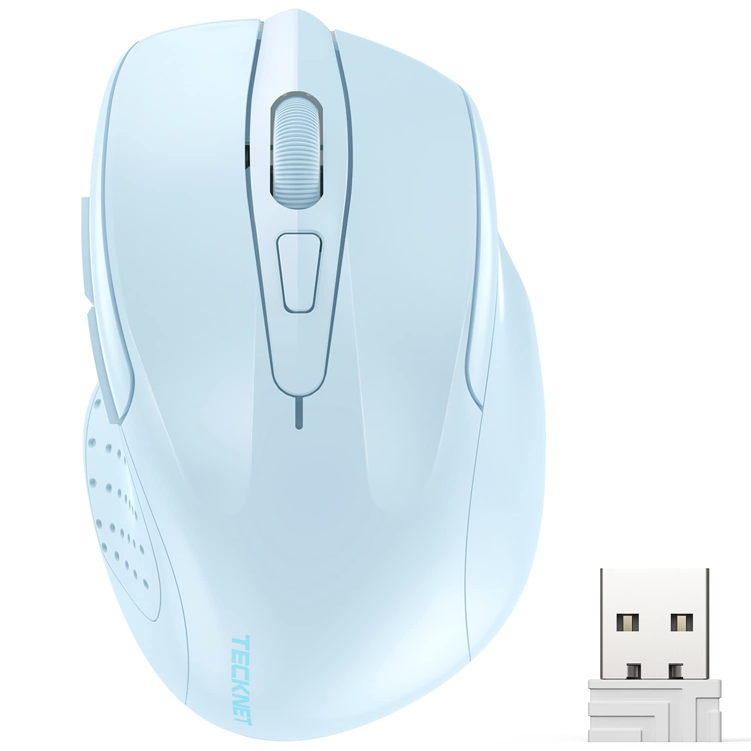 TECKNET Battery Powered 2.4G 2600 DPI Wireless Mouse