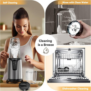 TECKNETTECKNET 1000W Bullet Blender with 2 BPA - Free Cup - [Color/Material] [Main Feature] for [Target Device/Scenario]