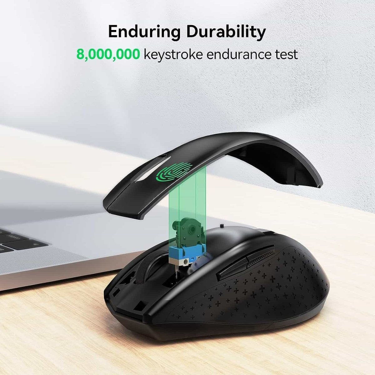 TECKNETTECKNET 2.4G Wireless Mouse 6 - Level 4800 DPI - [Color/Material] [Main Feature] for [Target Device/Scenario]