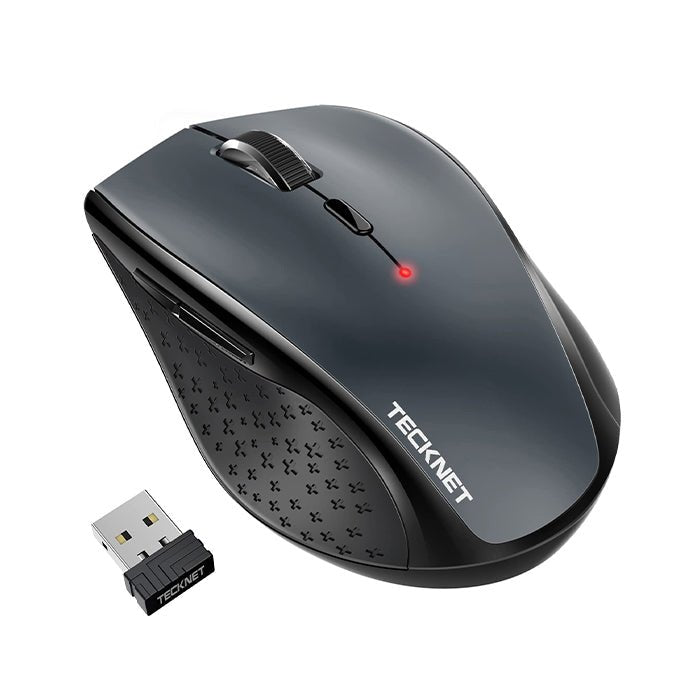 TECKNETTECKNET 2.4G Wireless Mouse 6 - Level 4800 DPI - [Color/Material] [Main Feature] for [Target Device/Scenario]
