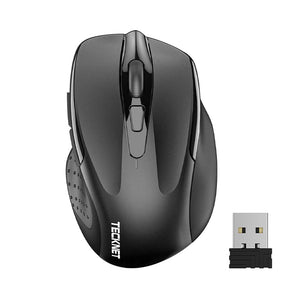 TECKNETTECKNET 2.4G Wireless Silent Mouse 4000 DPI - [Color/Material] [Main Feature] for [Target Device/Scenario]