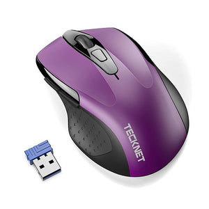 TECKNETTECKNET 2.4G Wireless Silent Mouse 4000 DPI - [Color/Material] [Main Feature] for [Target Device/Scenario]