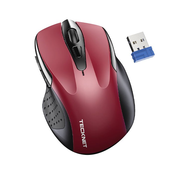 TECKNETTECKNET 2.4G Wireless Silent Mouse 4000 DPI - [Color/Material] [Main Feature] for [Target Device/Scenario]