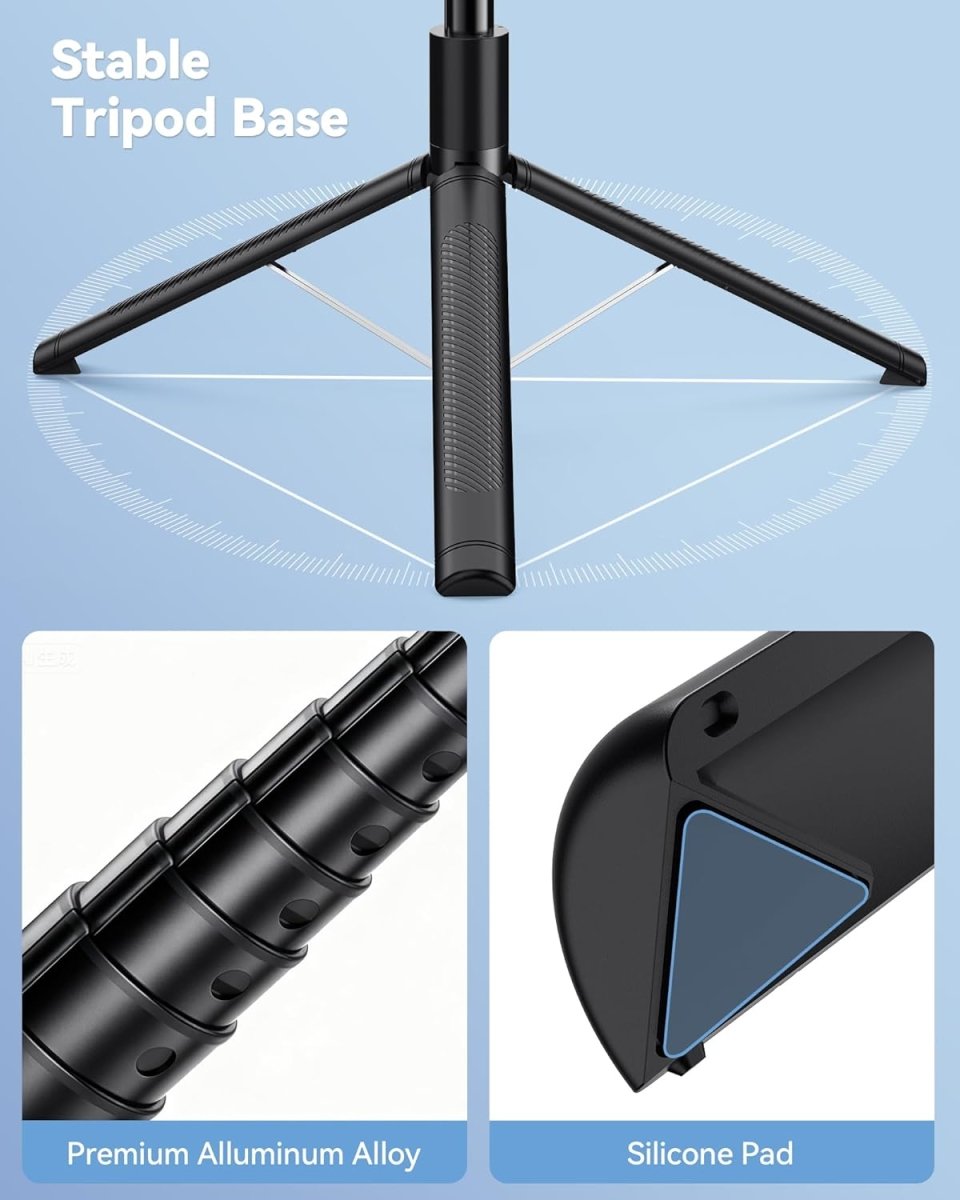 TECKNETTECKNET 71" Phone Tripod & Selfie Stick - [Color/Material] [Main Feature] for [Target Device/Scenario]