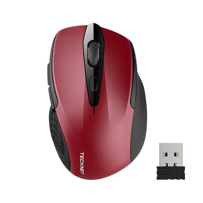 TECKNETTECKNET Battery Powered 2.4G 2600 DPI Wireless Mouse - [Color/Material] [Main Feature] for [Target Device/Scenario]