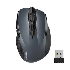 TECKNETTECKNET Battery Powered 2.4G 2600 DPI Wireless Mouse - [Color/Material] [Main Feature] for [Target Device/Scenario]
