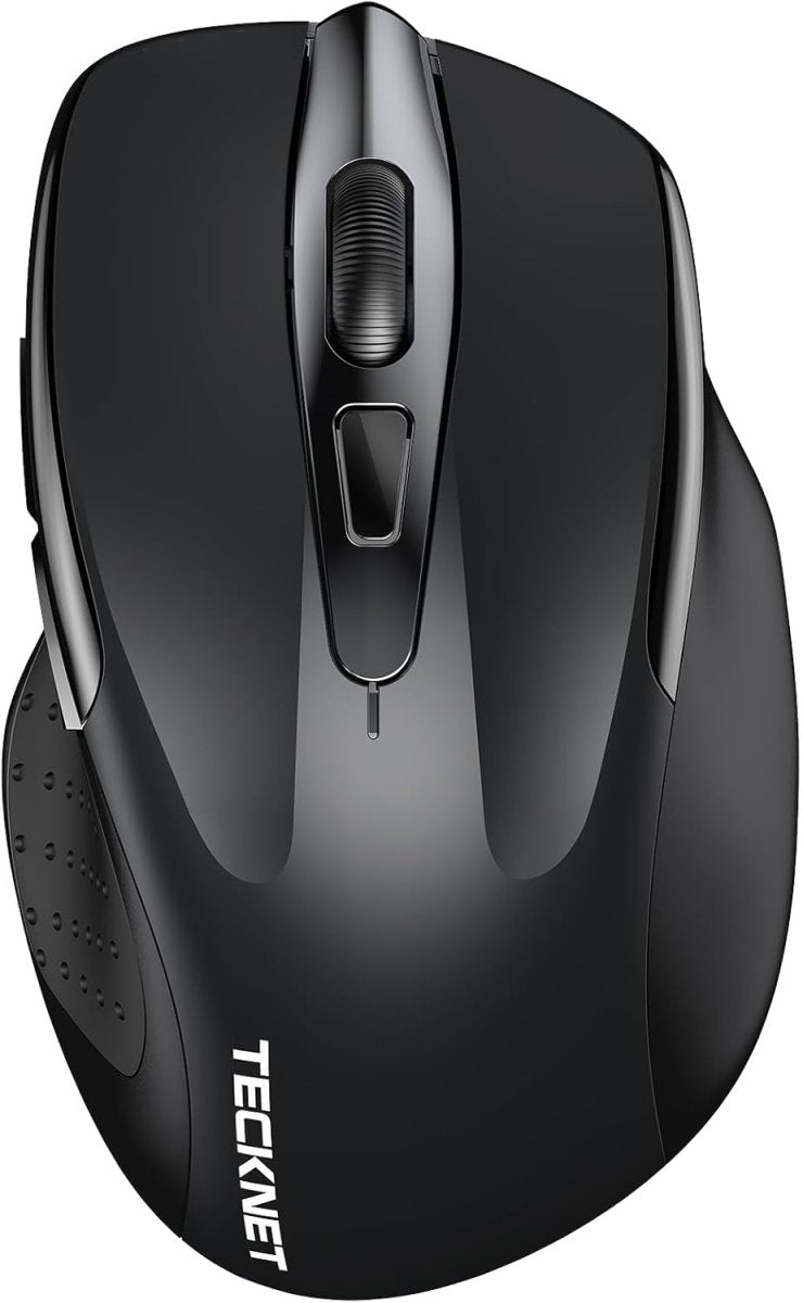 TECKNETTECKNET Bluetooth Mouse, 4800DPI Wireless Mouse Computer Silent Click USB Mice Bluetooth 3.0/5.0 and 2.4GHz Connectivity with 6 Adjustable DPI, 30 Months Battery Life Cordless Mouse for Laptop - [Color/Material] [Main Feature] for [Target Device/Scenario]