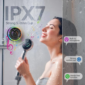 TECKNETTECKNET Bluetooth Shower Speaker, IPX7 Waterproof - [Color/Material] [Main Feature] for [Target Device/Scenario]