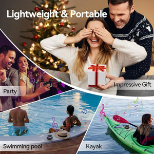 TECKNETTECKNET Bluetooth Shower Speaker, IPX7 Waterproof - [Color/Material] [Main Feature] for [Target Device/Scenario]