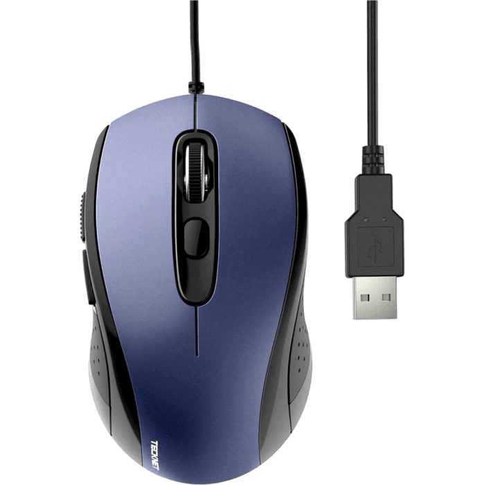 TECKNETTECKNET Ergonomic 3600 DPI USB Wired Mouse