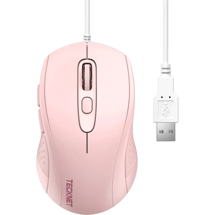 TECKNETTECKNET Ergonomic 3600 DPI USB Wired Mouse