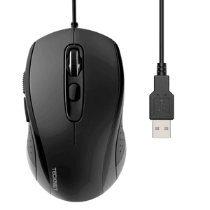 TECKNETTECKNET Ergonomic 3600 DPI USB Wired Mouse