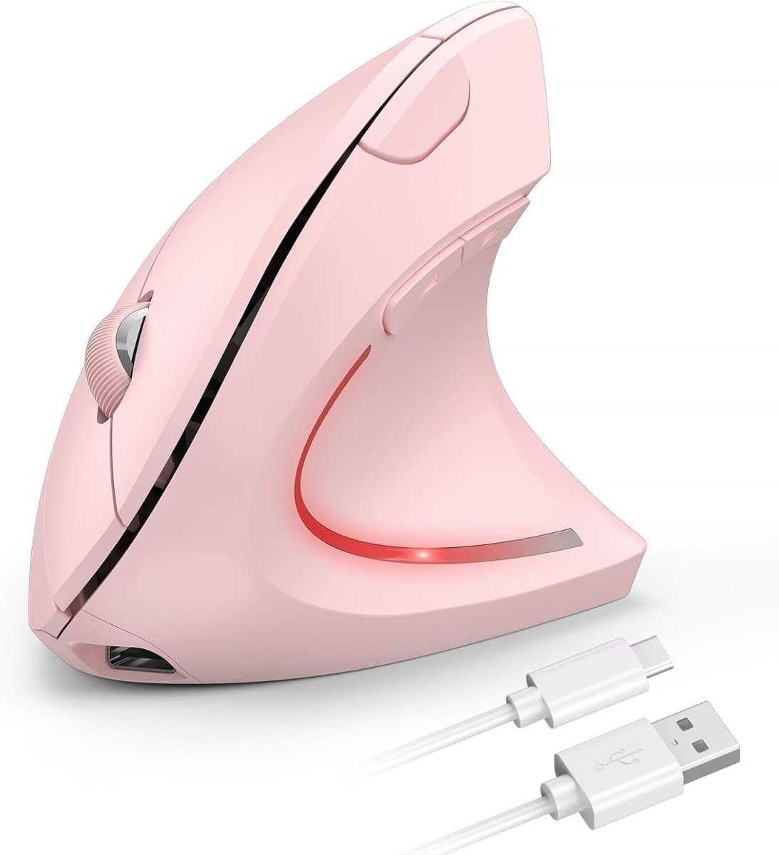 TECKNETTECKNET Ergonomic Mouse Wireless, Rechargeable Mouse Silent for Carpal Tunnel Right Hand, 2.4GHz USB Vertical Mouse Wireless for Laptop, 5 Adjustable 4800 DPI, Computer, MacBook, Desktop - [Color/Material] [Main Feature] for [Target Device/Scenario]