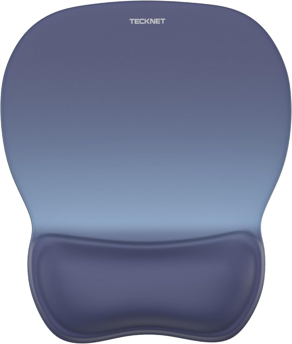 TECKNETTECKNET Gel Mouse Pad with Wrist Rest, Ergonomic Office Mousepad with Wrist Support - Non - Slip & Smooth Surface Comfortable Desk Accessories Mat for Office, Gaming and Study - Gradient - [Color/Material] [Main Feature] for [Target Device/Scenario]