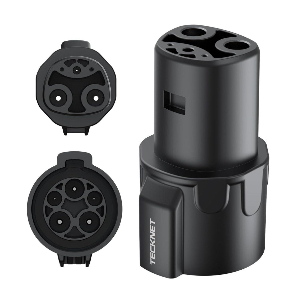 TECKNETTECKNET J1772 to Tesla Charger Adapter, Max 80A 240V AC Fast Charging - [Color/Material] [Main Feature] for [Target Device/Scenario]