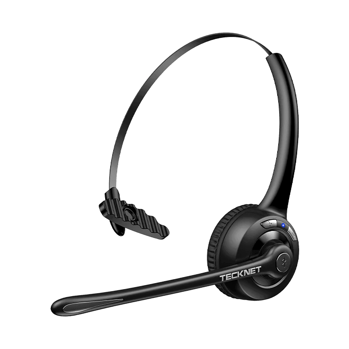 TECKNETTECKNET Lightweight Wireless Headset With Mic