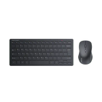 TECKNET X315 mini 2.4GHz wireless keyboard mouse combo ultra‑slim travel‑friendly office kit