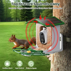 TECKNETTECKNET Smart Bird Feeder with Camera - [Color/Material] [Main Feature] for [Target Device/Scenario]