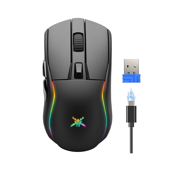 TECKNETTECKNET Tri - Mode Wireless Gaming Mouse - [Color/Material] [Main Feature] for [Target Device/Scenario]