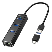 TECKNET USB To RJ45 Gigabit Ethernet Adapter