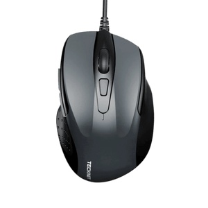 TECKNETTECKNET USB Wired Mouse, 6 - Button Corded Mouse with 4 Adjustable DPI
