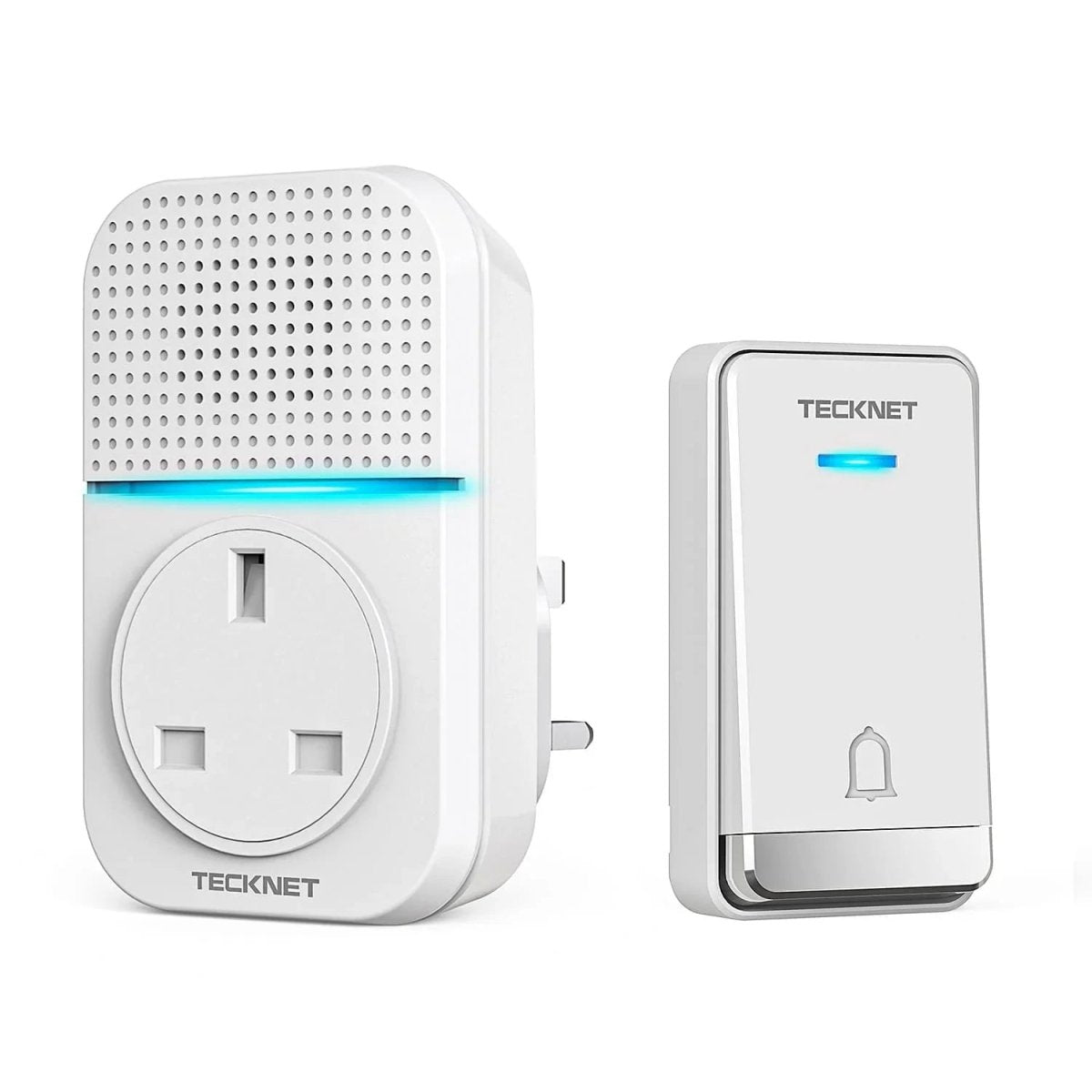 TECKNETTECKNET Waterproof No Battery Needed Wireless Doorbell Chimes - [Color/Material] [Main Feature] for [Target Device/Scenario]