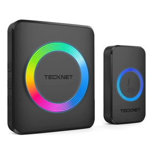 TECKNETTECKNET Waterproof Wireless Doorbell with 1300ft Range - [Color/Material] [Main Feature] for [Target Device/Scenario]