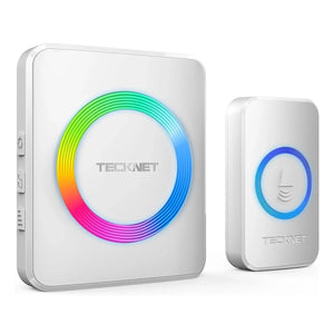 TECKNETTECKNET Waterproof Wireless Doorbell with 1300ft Range - [Color/Material] [Main Feature] for [Target Device/Scenario]