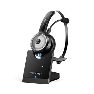 TECKNETTECKNET Wireless Headset W/ Pogo Charging Dock - [Color/Material] [Main Feature] for [Target Device/Scenario]