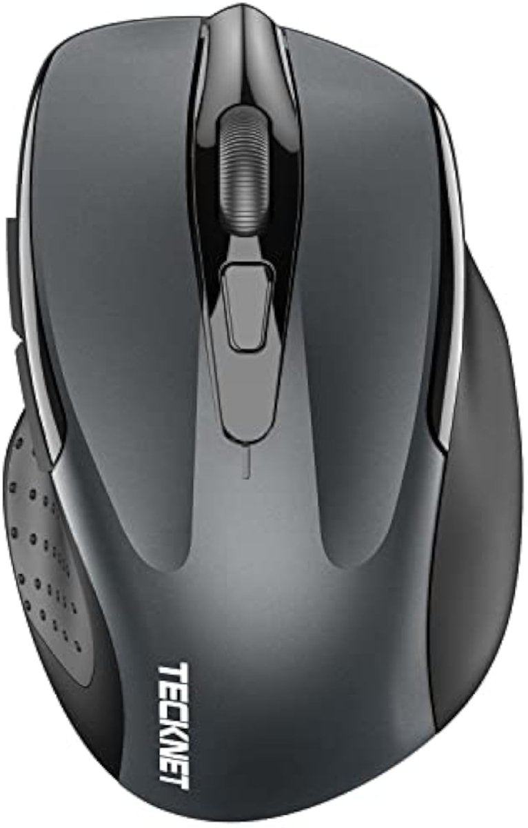 TECKNETTECKNET Wireless Mouse (2.4G & BT5.0/3.0) Silent 4800 DPI Computer USB A & Bluetooth Mouse 6 Buttons, Wide Compatibility - [Color/Material] [Main Feature] for [Target Device/Scenario]