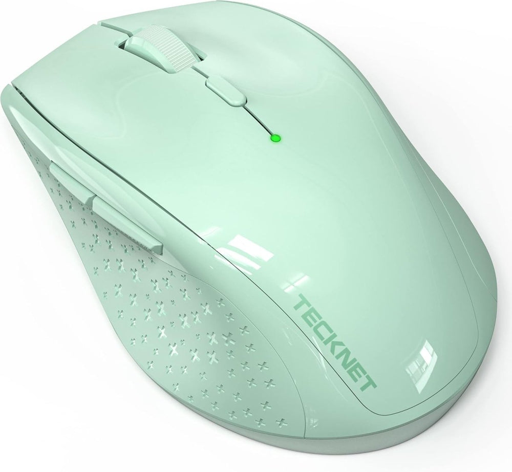 TECKNET Wireless Mouse, 2.4G USB Computer Mouse with 6-Level Adjustabl