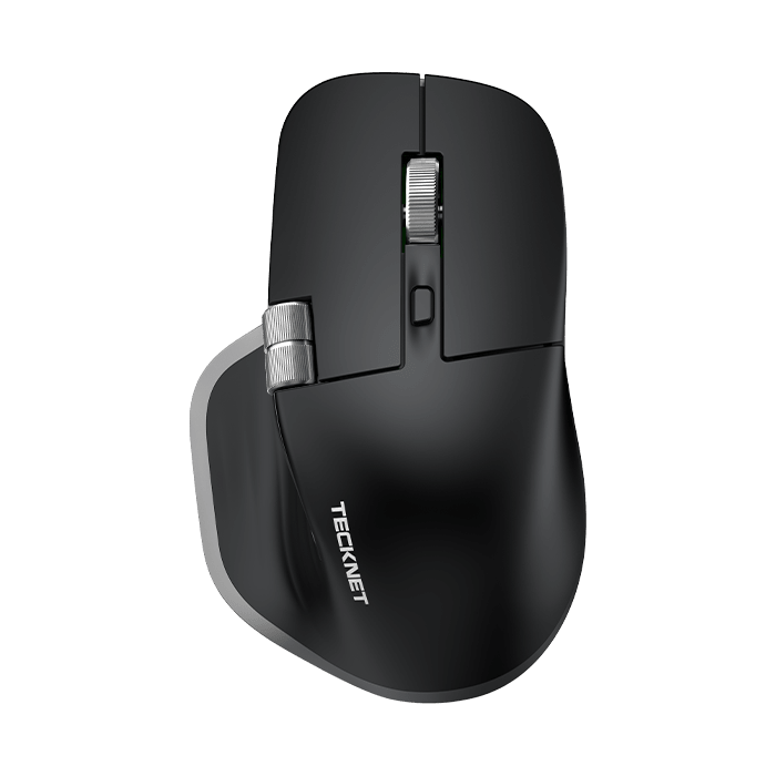TECKNETTECKNET Wireless Mouse, Bluetooth Mouse (BT5.0/5.0 & 2.4G) Rechargeable 4800 DPI Ergonomic Optical Mouse with 6 Adjustable - [Color/Material] [Main Feature] for [Target Device/Scenario]