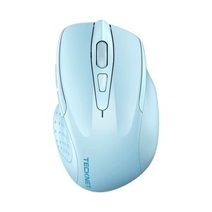 TECKNETTECKNET Wireless Mouse Rechargeable 4800 DPI Silent Mouse 8 Buttons Bluetooth Mouse - [Color/Material] [Main Feature] for [Target Device/Scenario]
