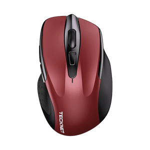 TECKNETTECKNET Wireless Mouse Rechargeable 4800 DPI Silent Mouse 8 Buttons Bluetooth Mouse - [Color/Material] [Main Feature] for [Target Device/Scenario]