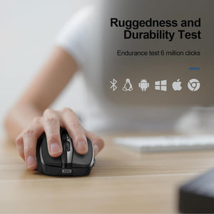 TECKNETTECKNET Wireless Mouse Rechargeable 4800 DPI Silent Mouse 8 Buttons Bluetooth Mouse - [Color/Material] [Main Feature] for [Target Device/Scenario]