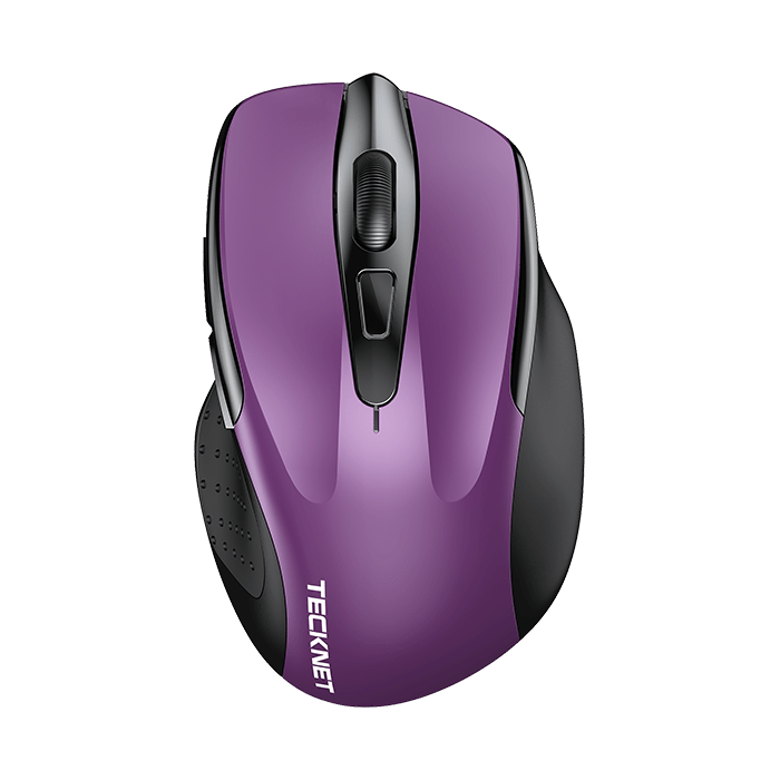 TECKNETTECKNET Wireless Mouse Rechargeable 4800 DPI Silent Mouse 8 Buttons Bluetooth Mouse - [Color/Material] [Main Feature] for [Target Device/Scenario]