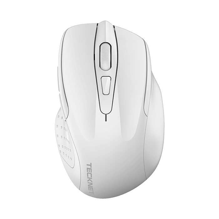 TECKNETTECKNET Wireless Mouse Rechargeable 4800 DPI Silent Mouse 8 Buttons Bluetooth Mouse - [Color/Material] [Main Feature] for [Target Device/Scenario]