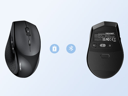 TECKNET Classic Tri-Mode Wireless Mouse EWM01308