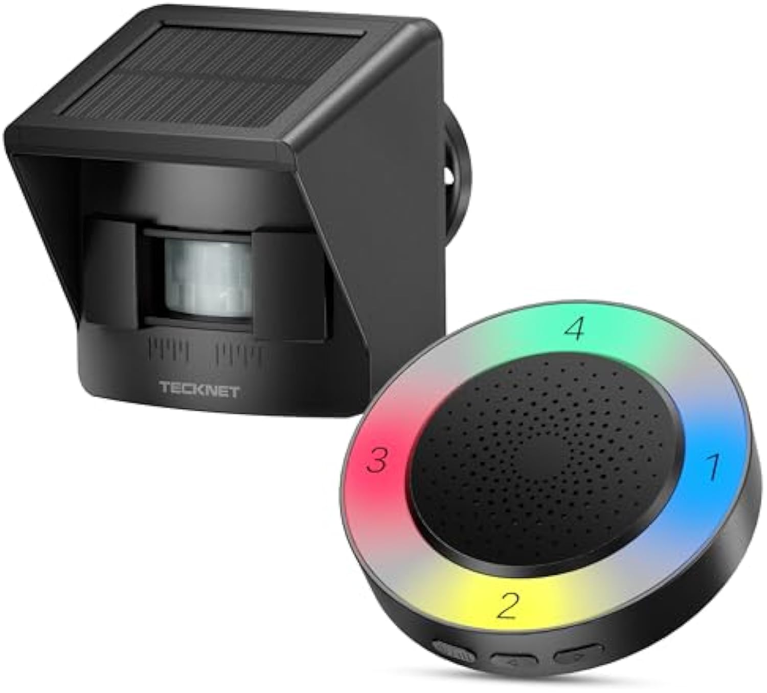 TECKNET Solar Wireless Driveway Alarm