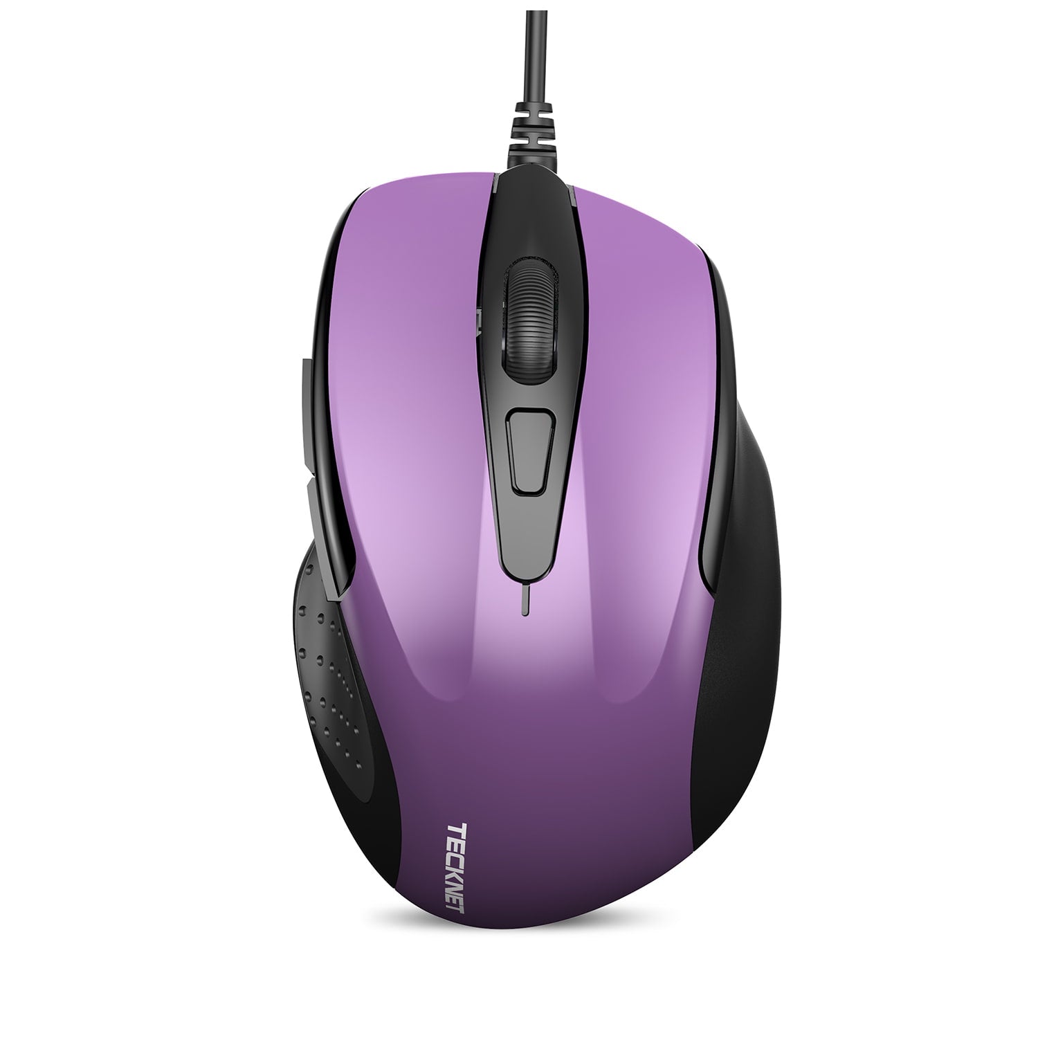 TECKNET USB Wired Mouse, 6-Button Corded Mouse with 4 Adjustable DPI