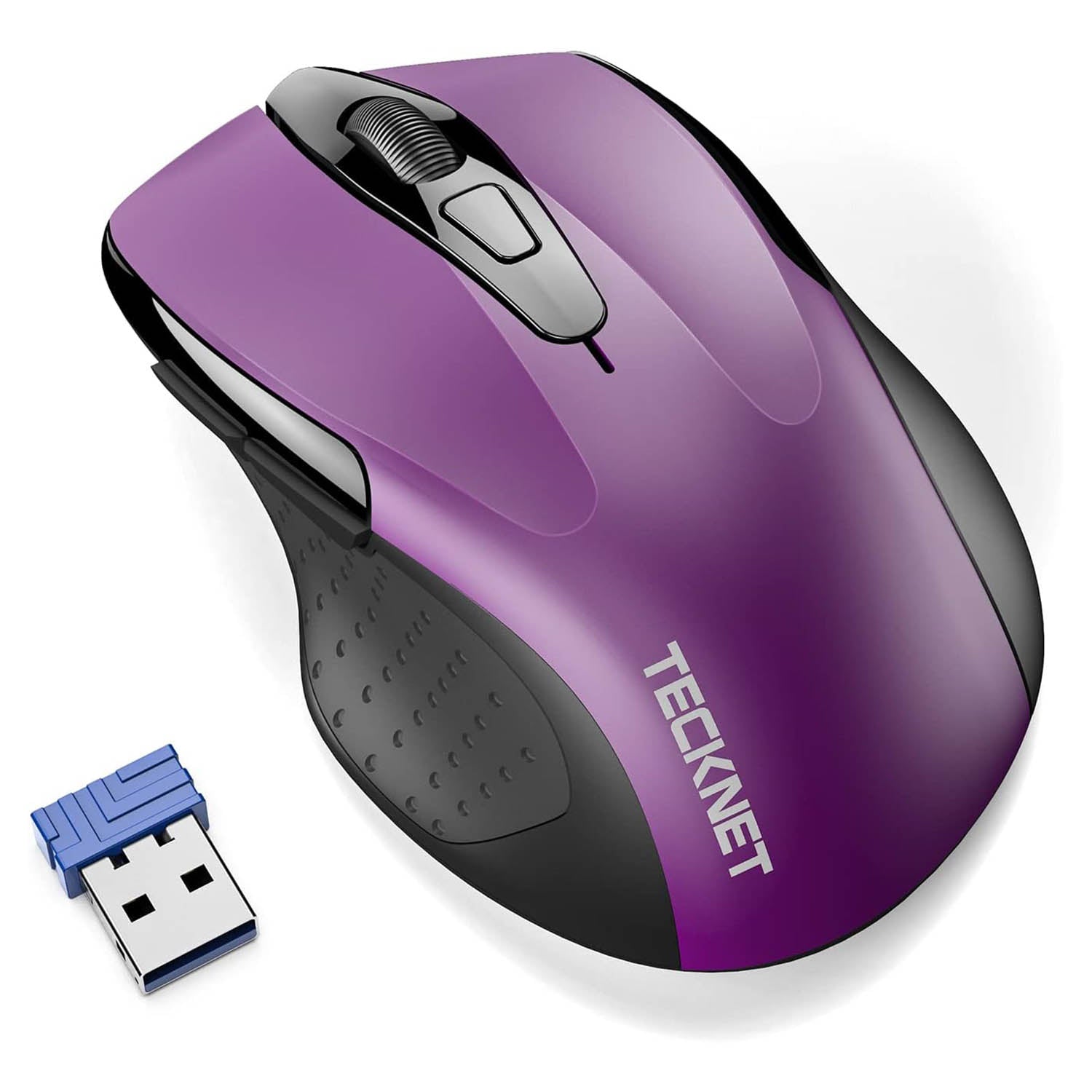 Tecknet Mouse Size Tecknet Bluetooth Wireless Mouse Ergonomic 24ghz Computer