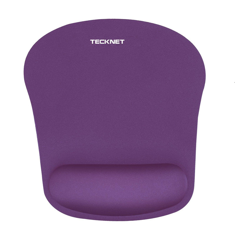 TECKNET Gaming Office Mouse Pad Mat Mousepad with Wrist Support Purple