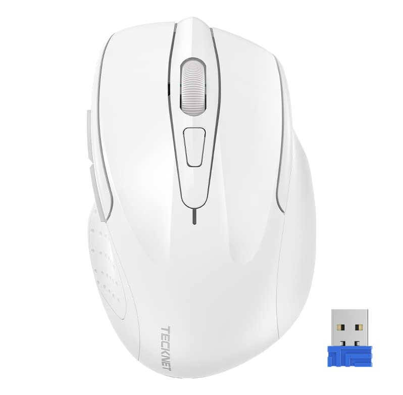 TECKNET Battery Powered 2.4G 2600 DPI Wireless Mouse