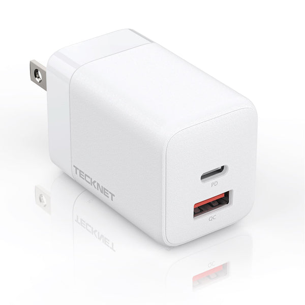 TECKNET GaN - Cargador de pared USB C de 100 W, bloque de carga rápida  USB-C portátil con cable tipo C, adaptador de corriente PD para iPhone  15/15
